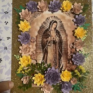 Shadow box virgen de Guadalupe custom